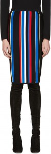 Sturdy striped skirt